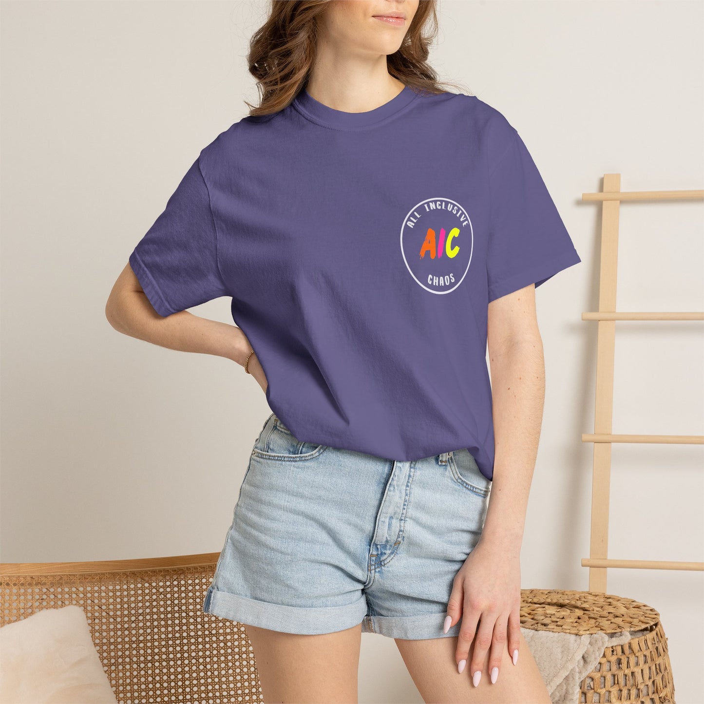 No Bad Vibes T-Shirt | All Inclusive Chaos™ Graphic Tee