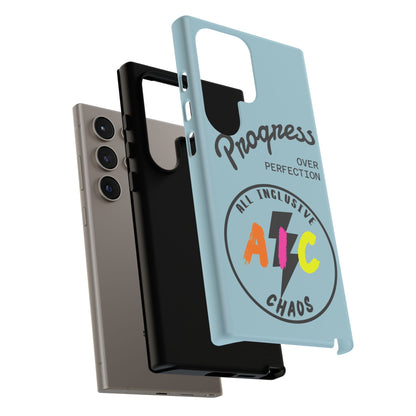 Progress Over Perfection | All-Inclusive Chaos ™ Tough Phone Case