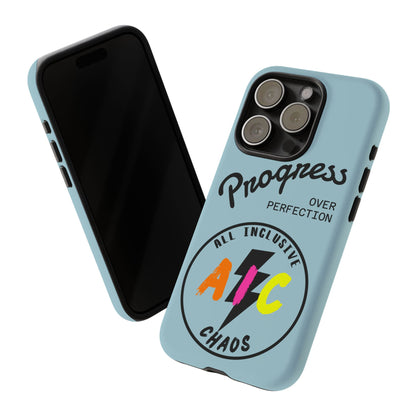 Progress Over Perfection | All-Inclusive Chaos ™ Tough Phone Case
