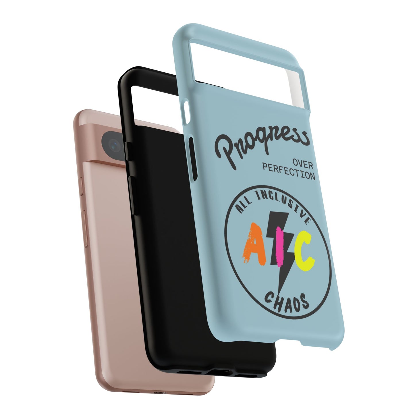 Progress Over Perfection | All-Inclusive Chaos ™ Tough Phone Case