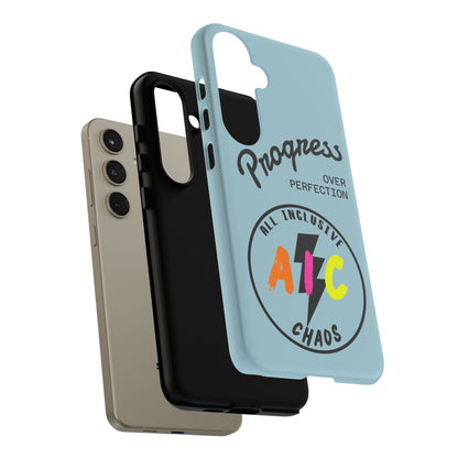 Progress Over Perfection | All-Inclusive Chaos ™ Tough Phone Case