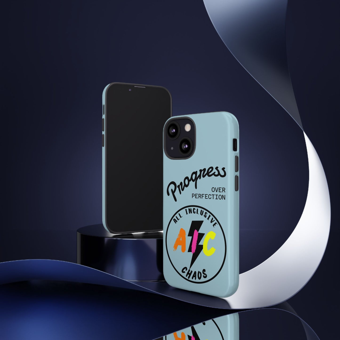 Progress Over Perfection | All-Inclusive Chaos ™ Tough Phone Case