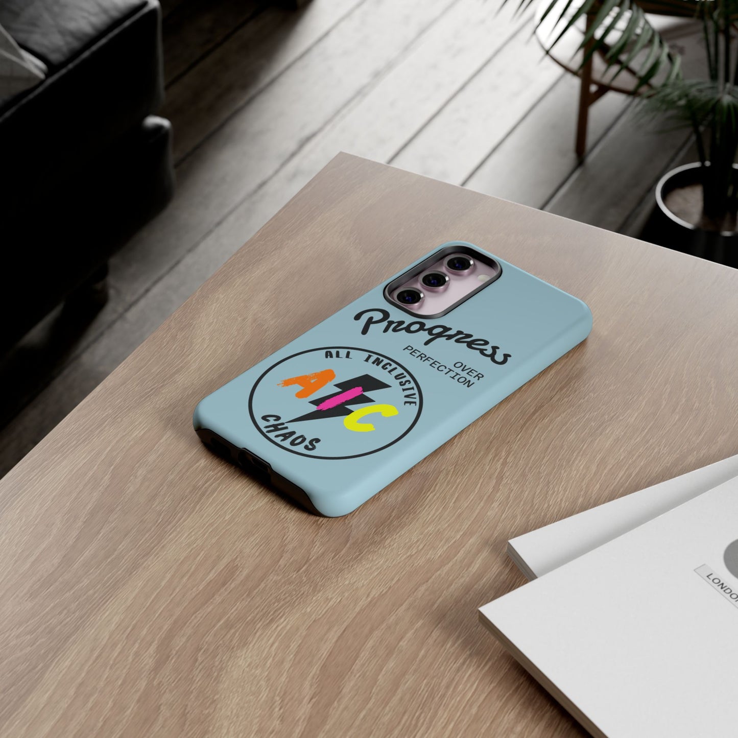 Progress Over Perfection | All-Inclusive Chaos ™ Tough Phone Case