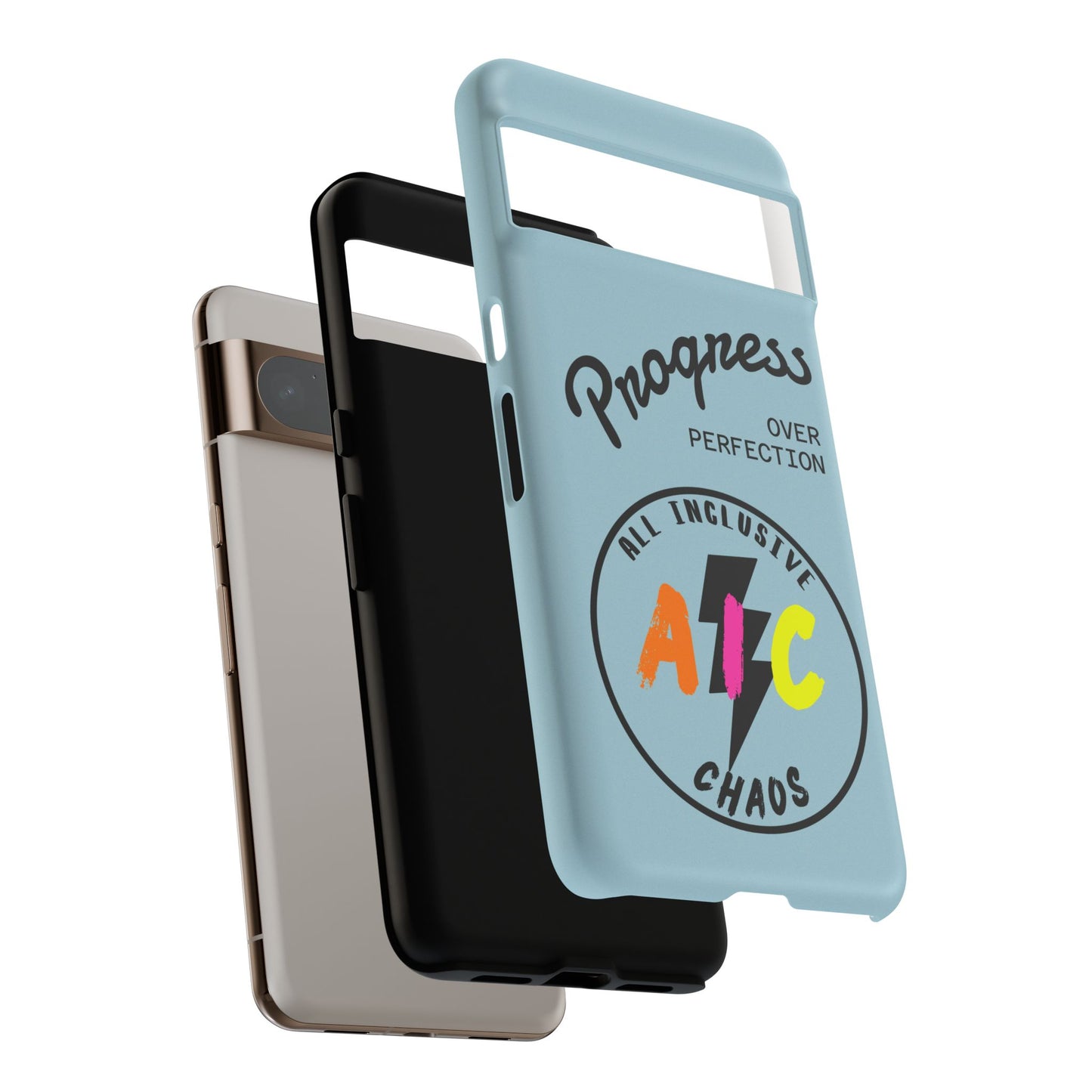 Progress Over Perfection | All-Inclusive Chaos ™ Tough Phone Case
