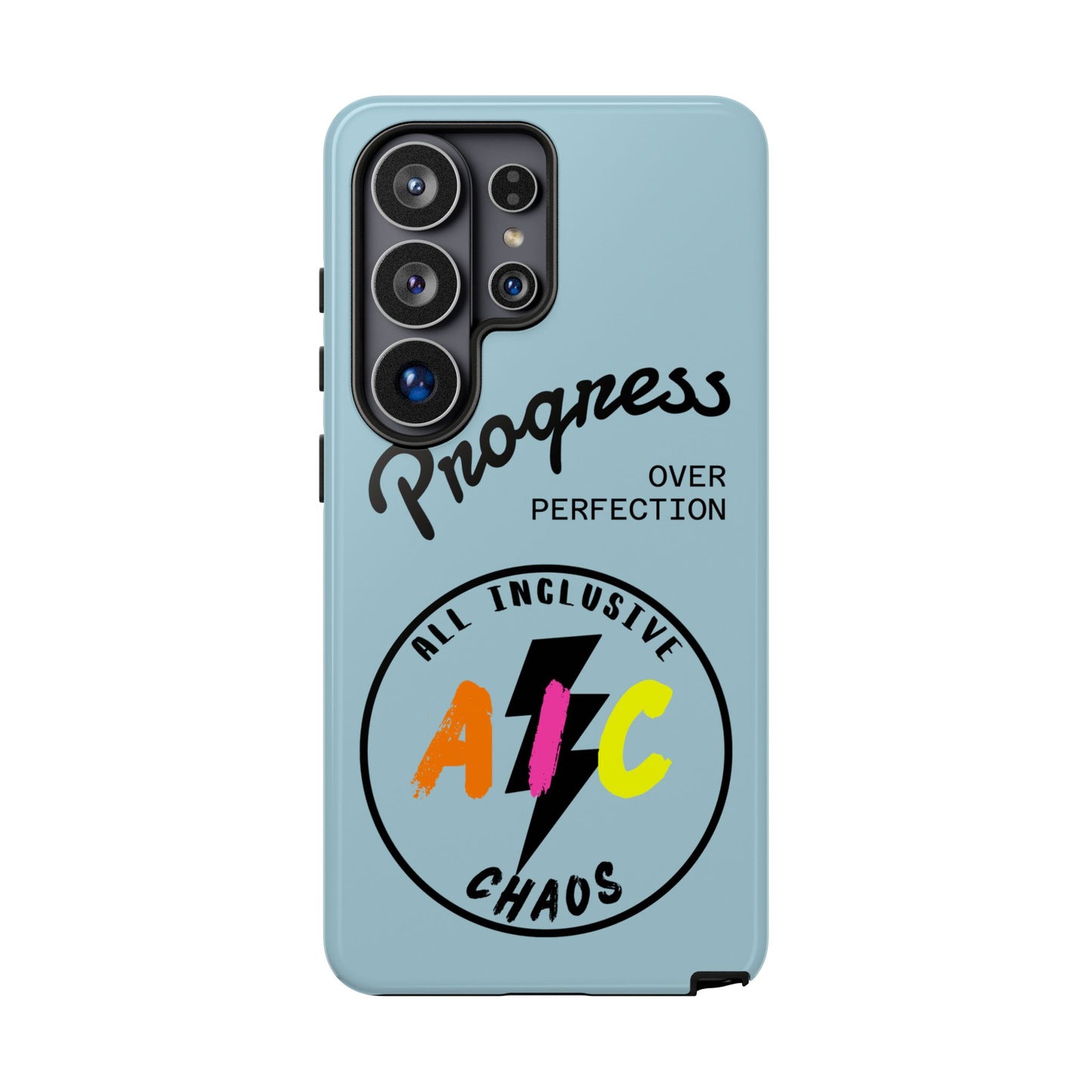 Progress Over Perfection | All-Inclusive Chaos ™ Tough Phone Case