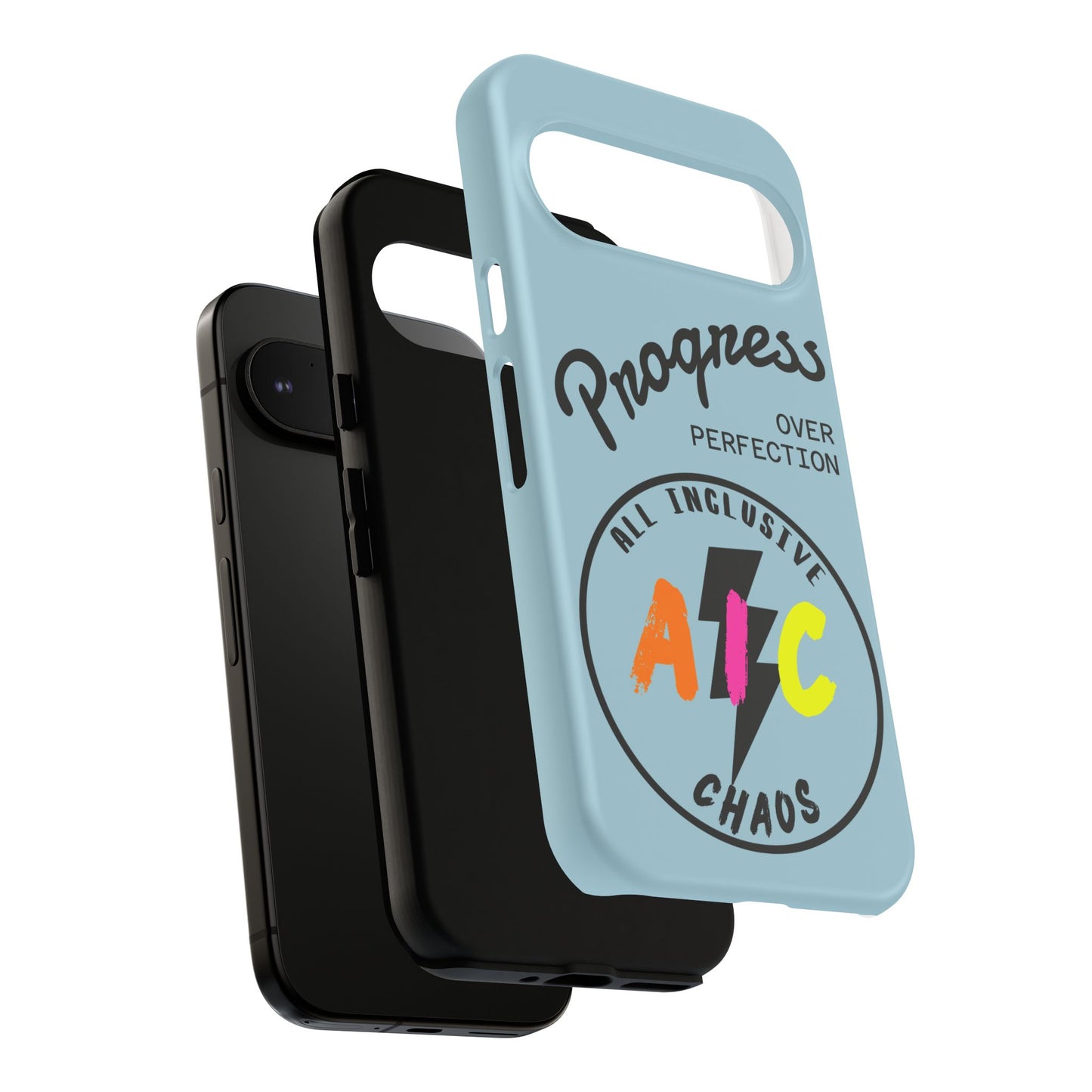 Progress Over Perfection | All-Inclusive Chaos ™ Tough Phone Case