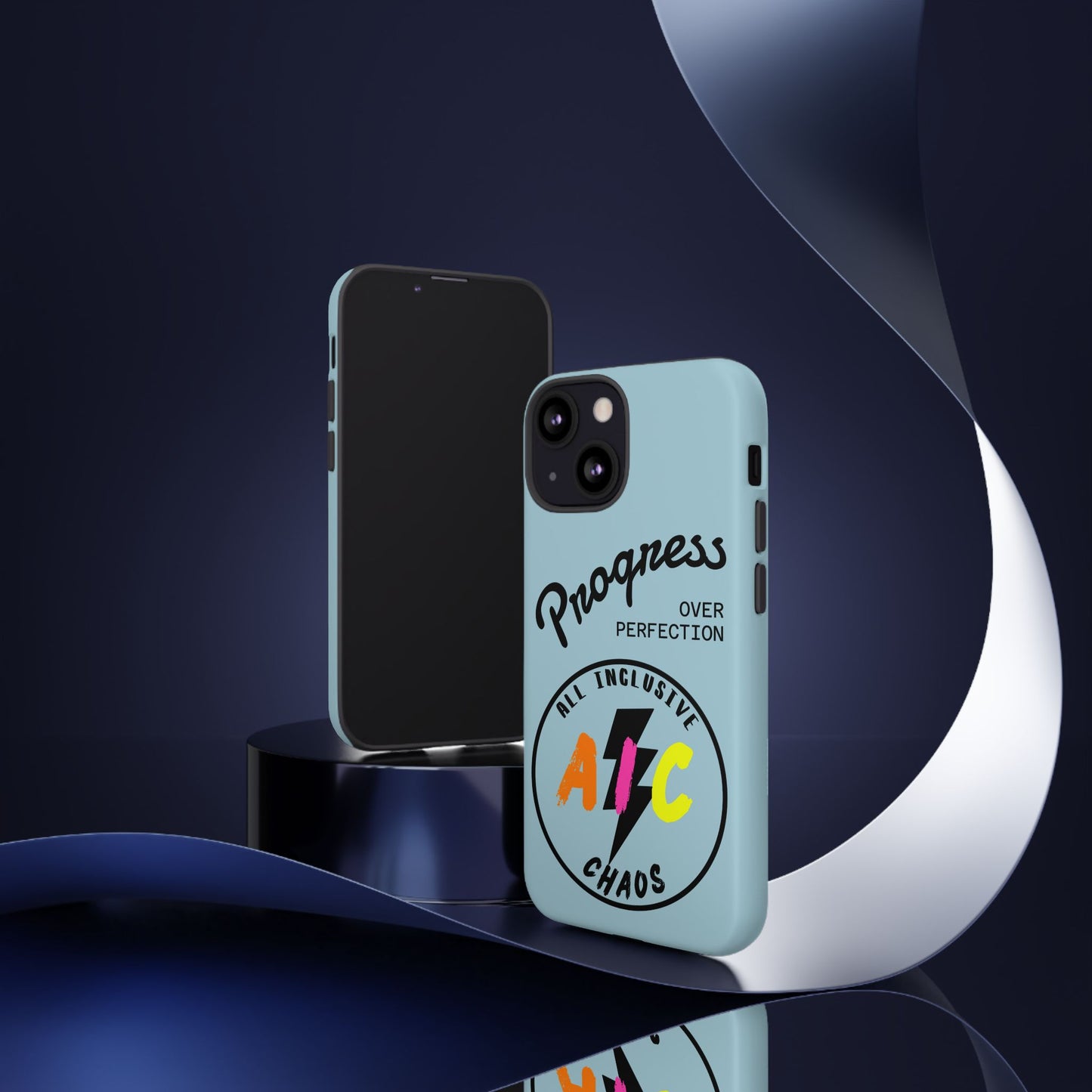 Progress Over Perfection | All-Inclusive Chaos ™ Tough Phone Case