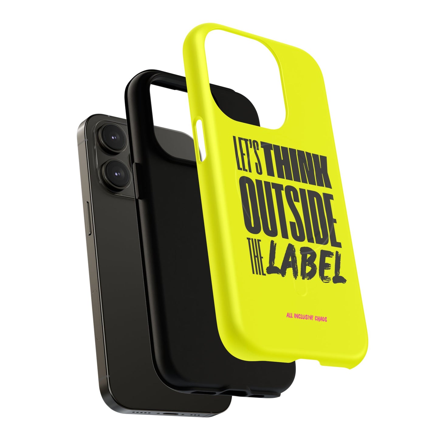 Let's Think Outside the Label | Magnetic Phone Case | Inclusion & Neurodiversity Design