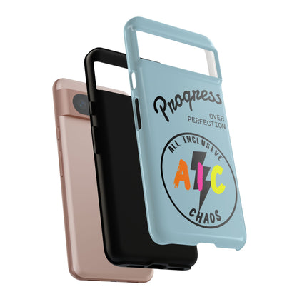 Progress Over Perfection | All-Inclusive Chaos ™ Tough Phone Case