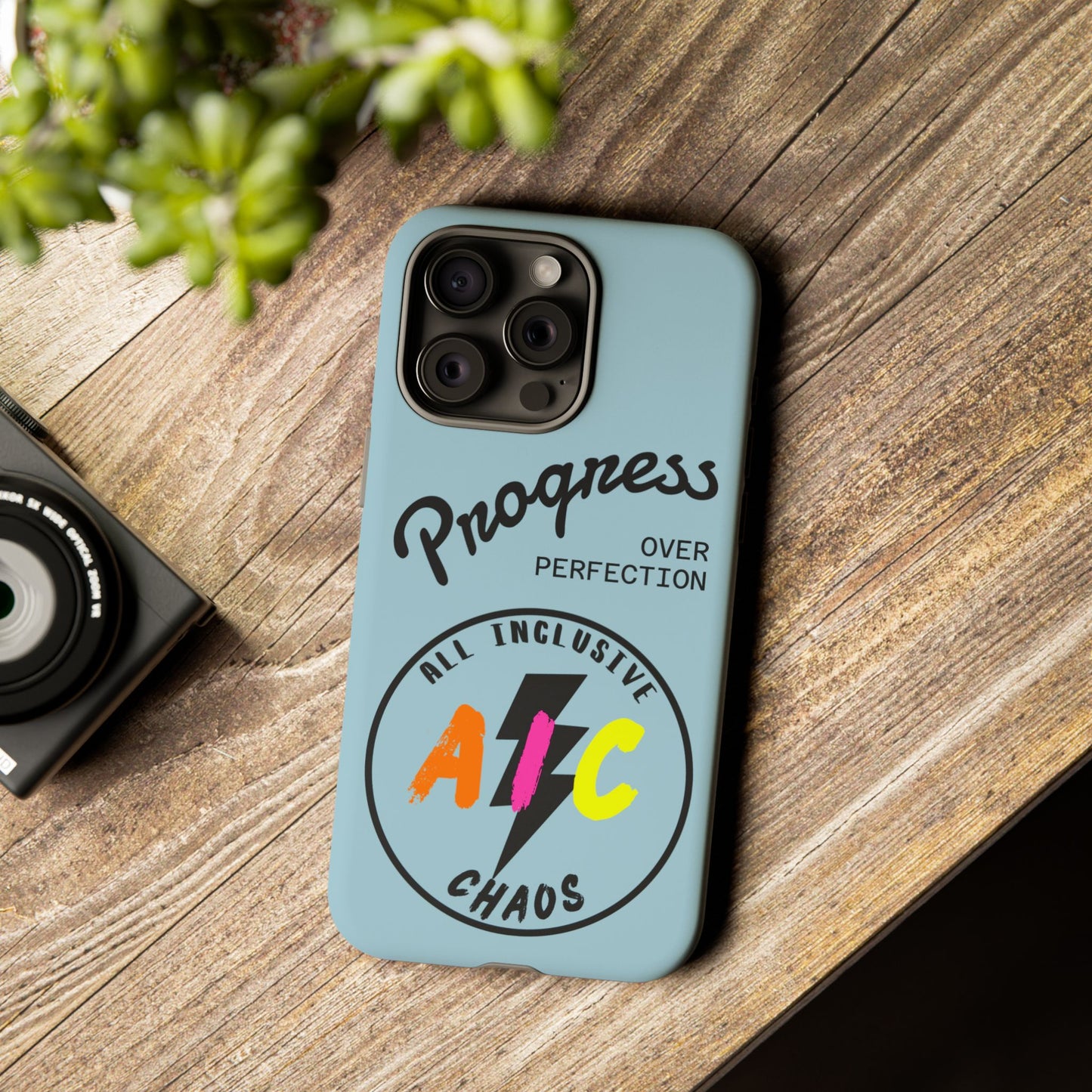 Progress Over Perfection | All-Inclusive Chaos ™ Tough Phone Case