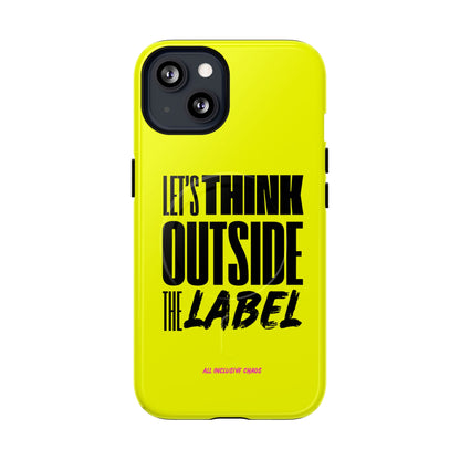 Let's Think Outside the Label | Magnetic Phone Case | Inclusion & Neurodiversity Design