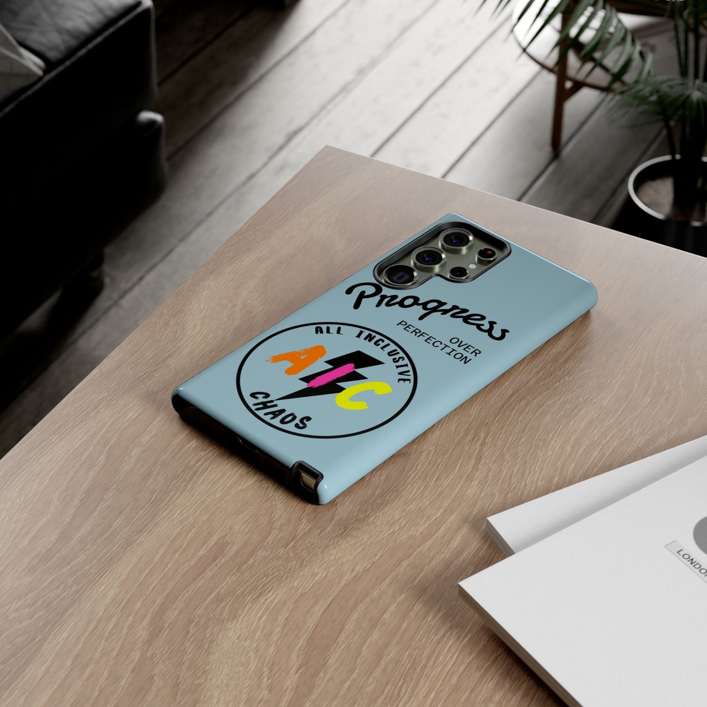 Progress Over Perfection | All-Inclusive Chaos ™ Tough Phone Case