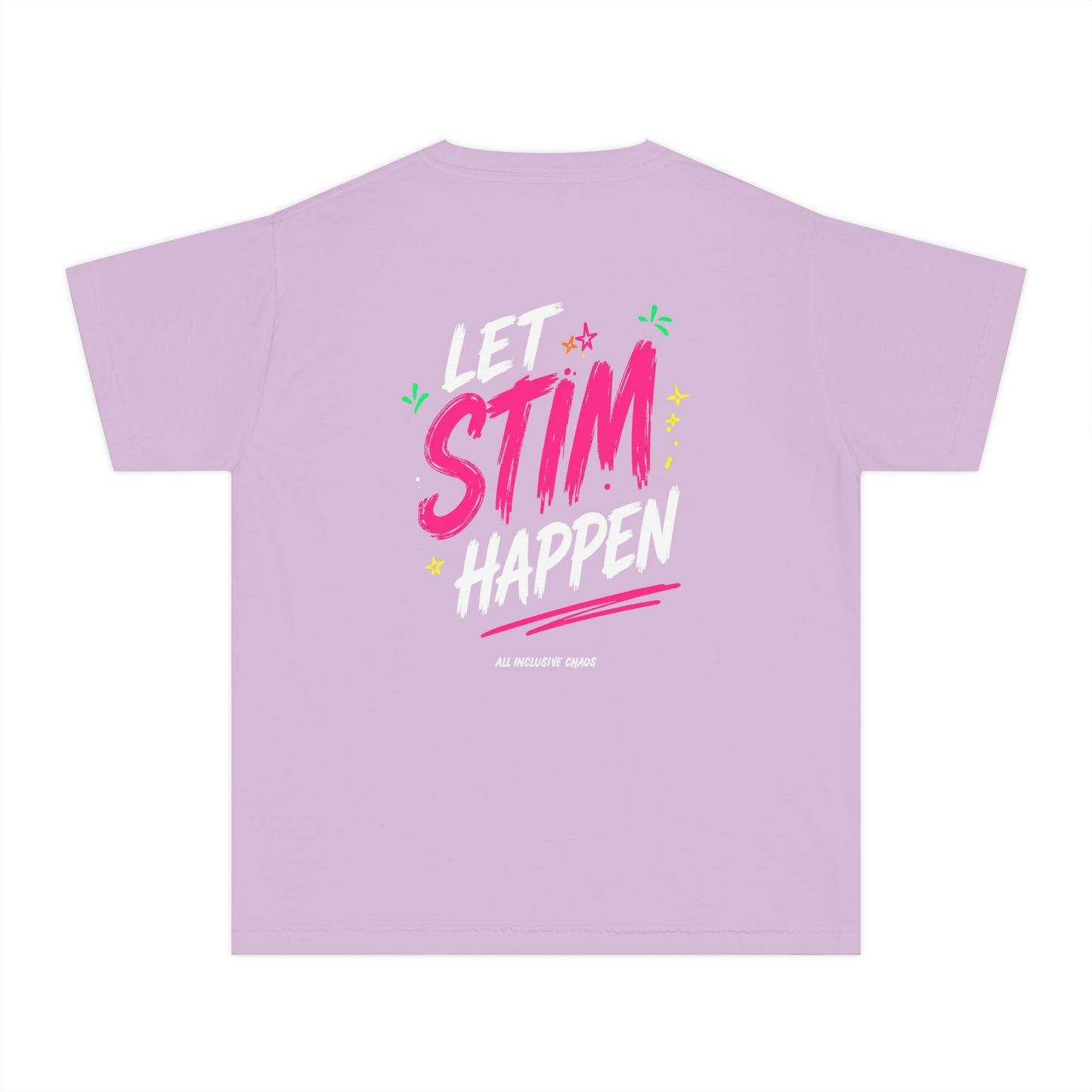 Let Stim Happen | All Inclusive Chaos™ Youth Graphic Tee