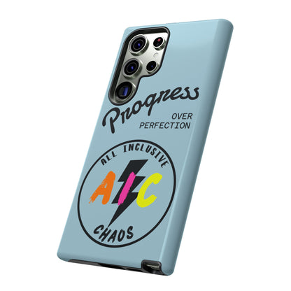 Progress Over Perfection | All-Inclusive Chaos ™ Tough Phone Case