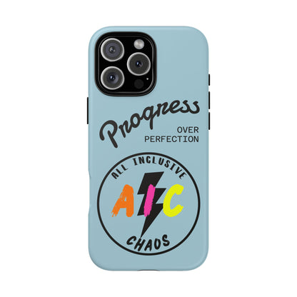 Progress Over Perfection | All-Inclusive Chaos ™ Tough Phone Case