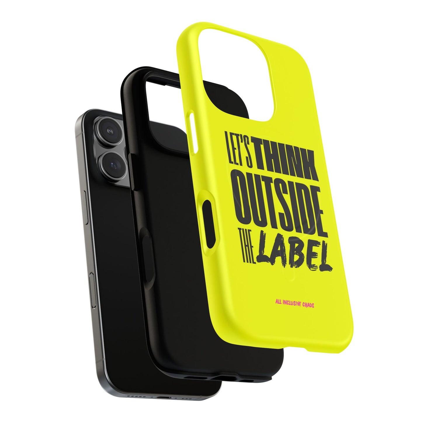 Let's Think Outside the Label | Magnetic Phone Case | Inclusion & Neurodiversity Design