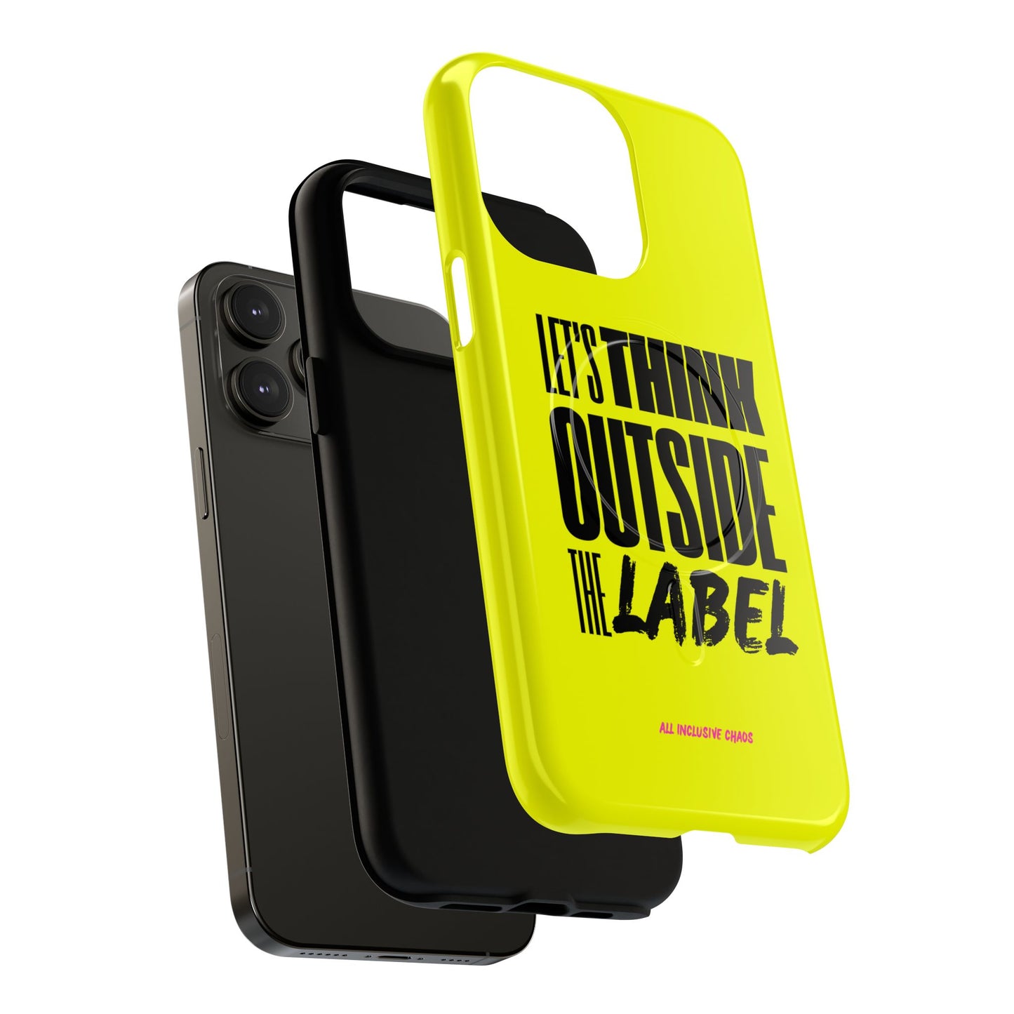 Let's Think Outside the Label | Magnetic Phone Case | Inclusion & Neurodiversity Design