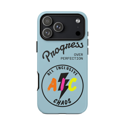 Progress Over Perfection | All-Inclusive Chaos ™ Tough Phone Case