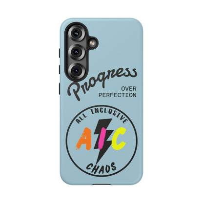 Progress Over Perfection | All-Inclusive Chaos ™ Tough Phone Case