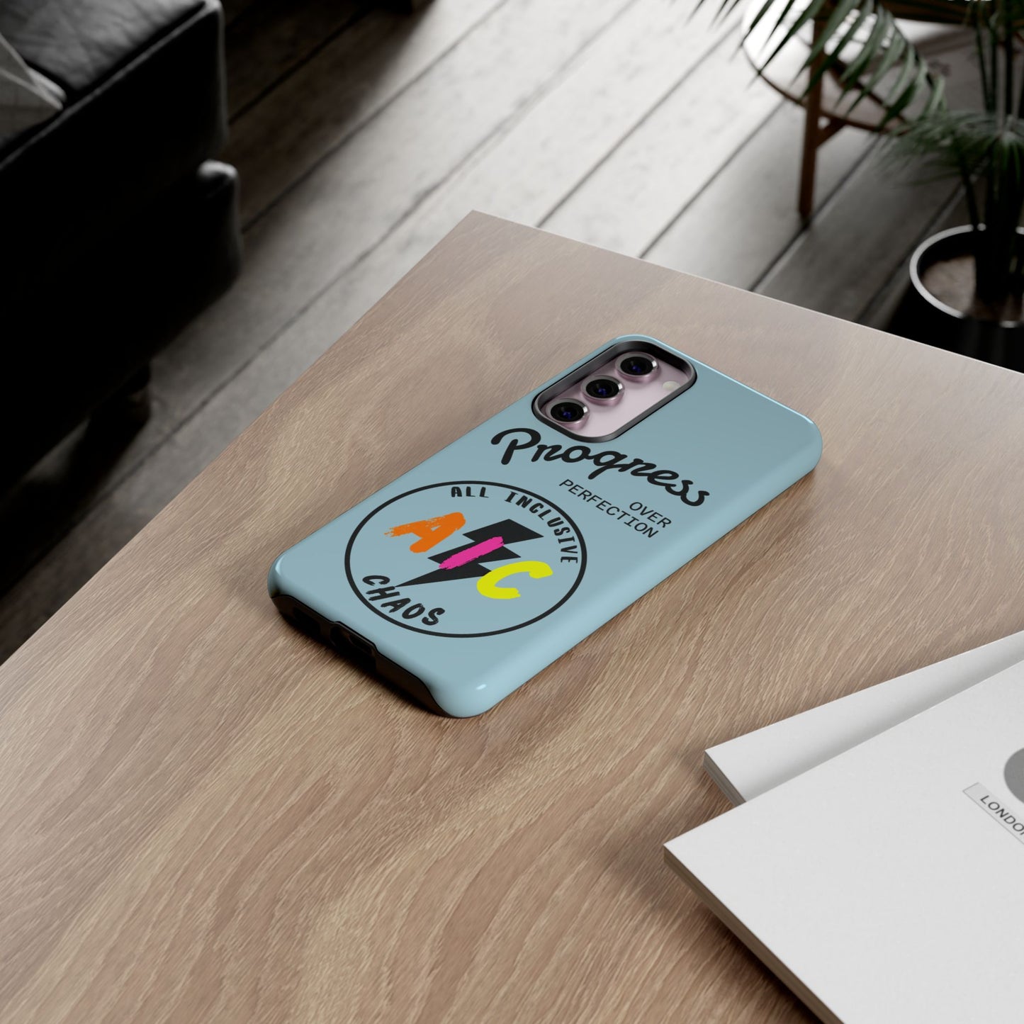 Progress Over Perfection | All-Inclusive Chaos ™ Tough Phone Case