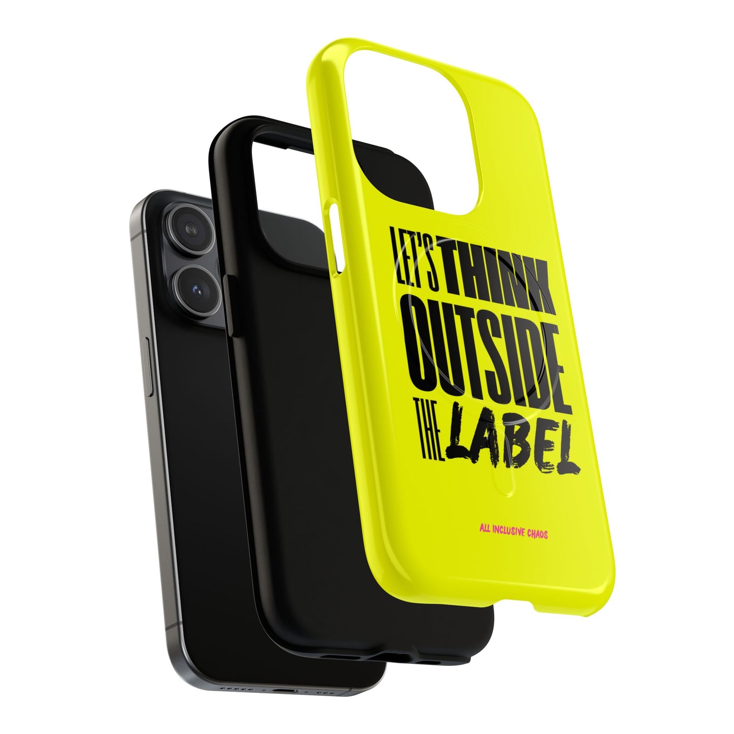 Let's Think Outside the Label | Magnetic Phone Case | Inclusion & Neurodiversity Design