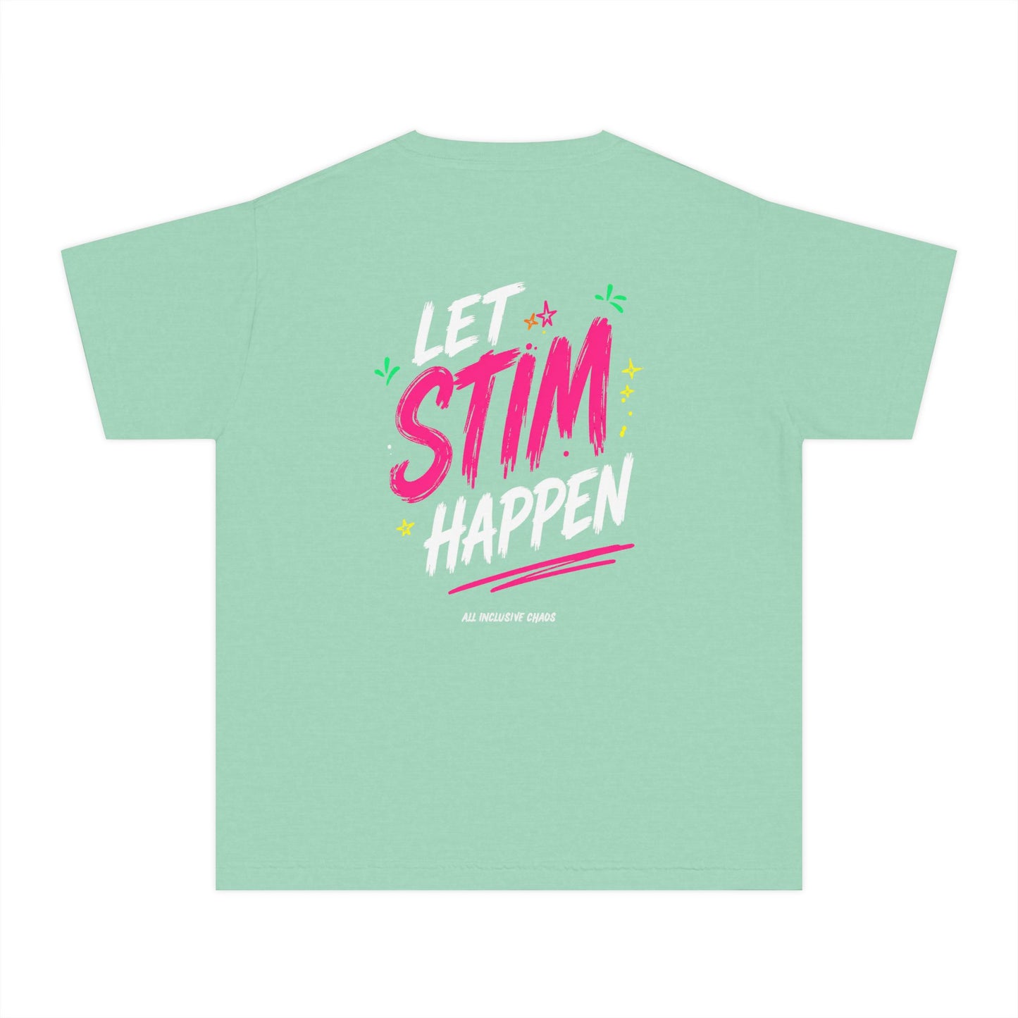 Let Stim Happen | All Inclusive Chaos™ Youth Graphic Tee