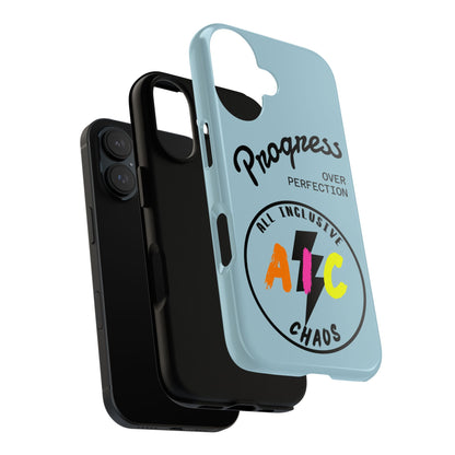 Progress Over Perfection | All-Inclusive Chaos ™ Tough Phone Case