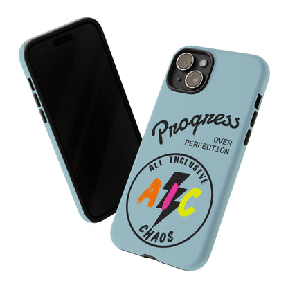 Progress Over Perfection | All-Inclusive Chaos ™ Tough Phone Case