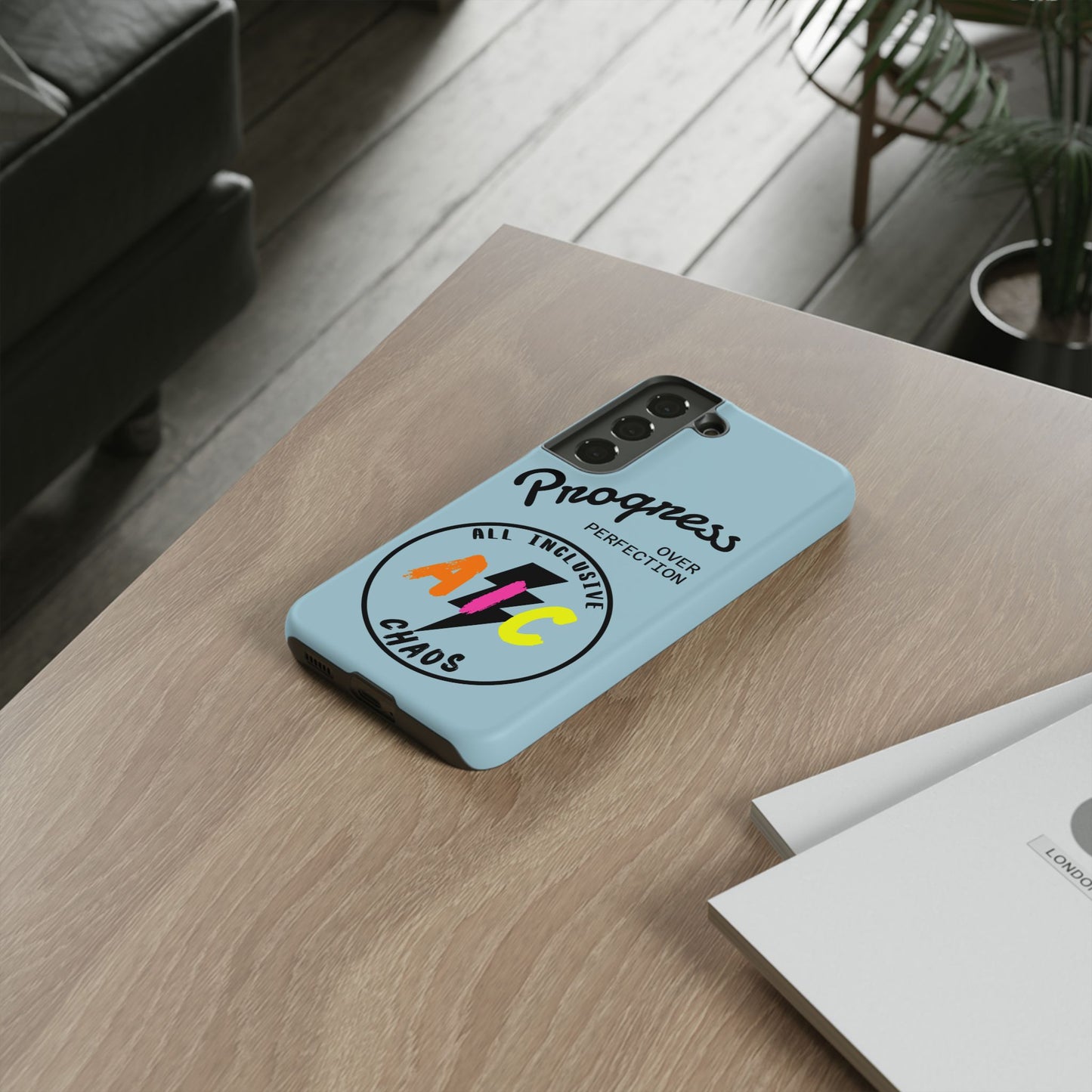 Progress Over Perfection | All-Inclusive Chaos ™ Tough Phone Case