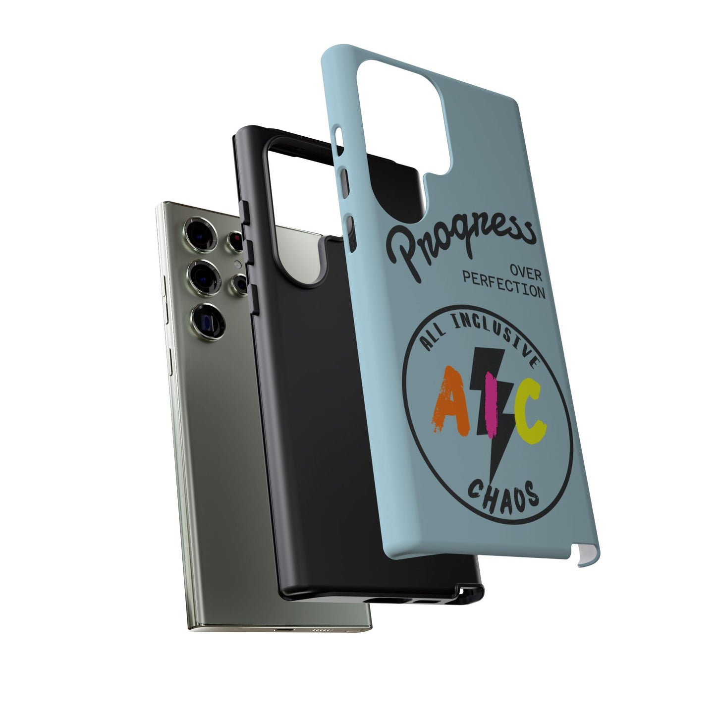 Progress Over Perfection | All-Inclusive Chaos ™ Tough Phone Case