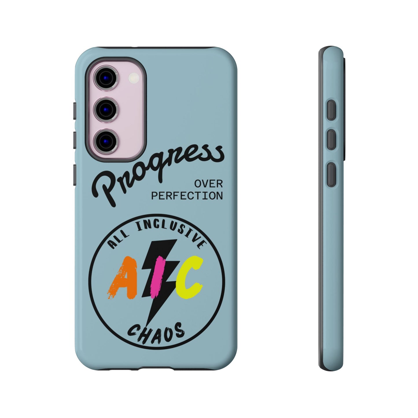 Progress Over Perfection | All-Inclusive Chaos ™ Tough Phone Case