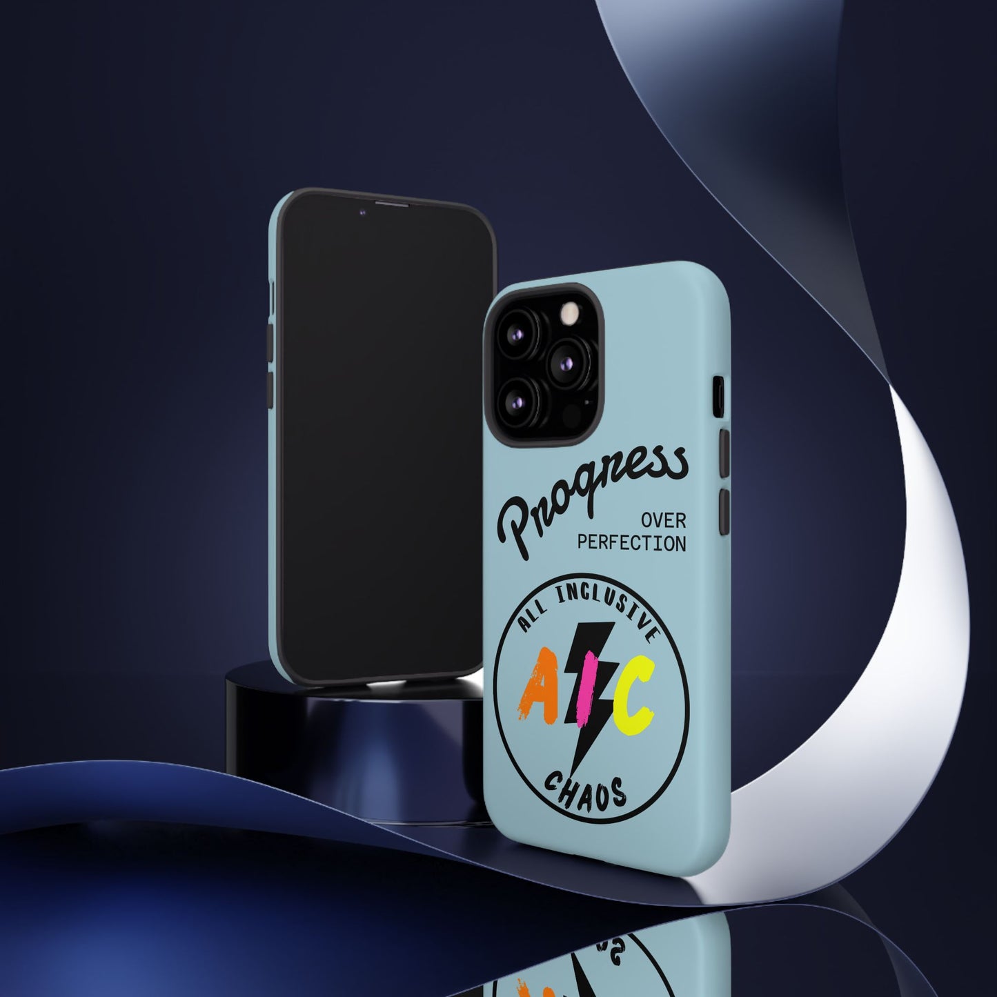 Progress Over Perfection | All-Inclusive Chaos ™ Tough Phone Case