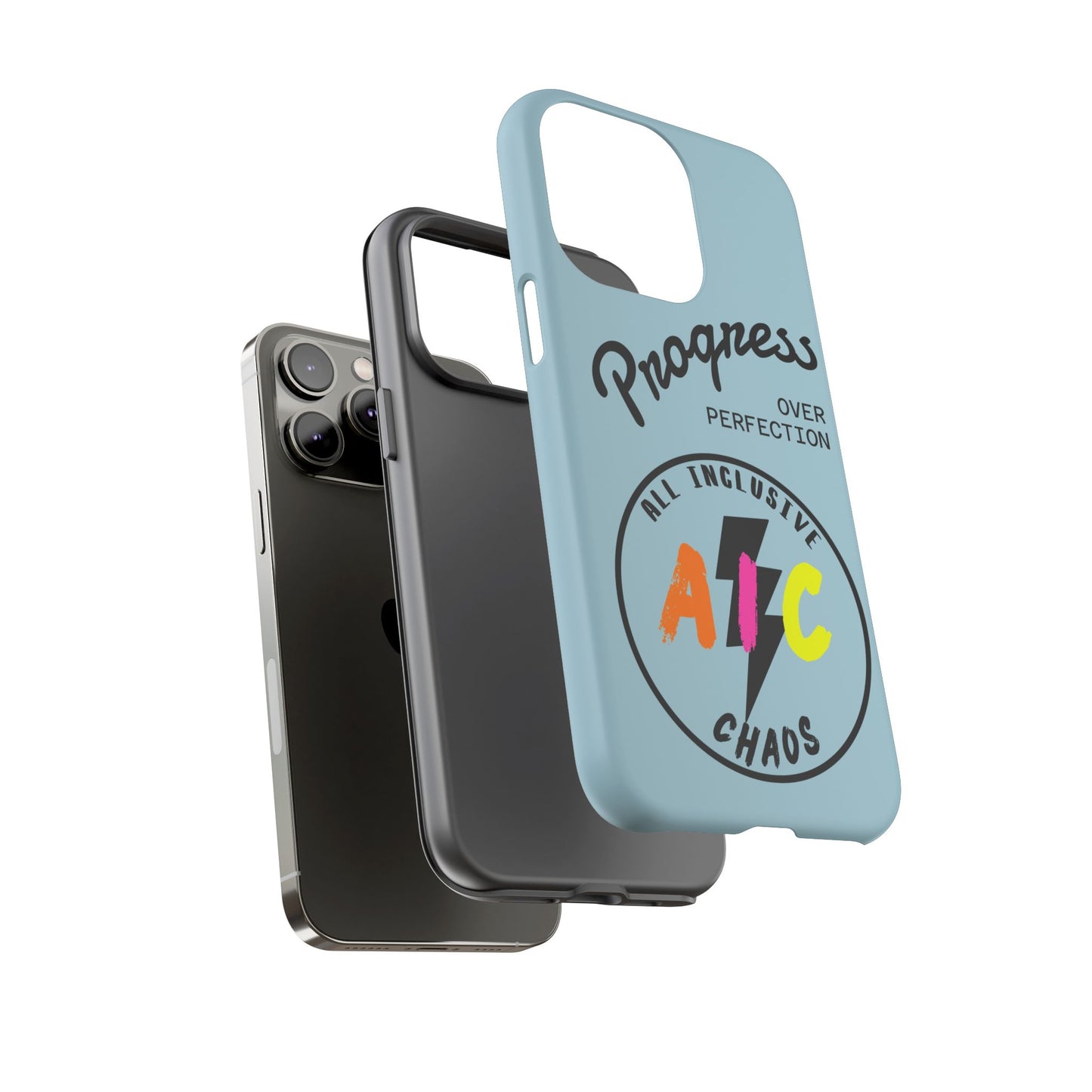 Progress Over Perfection | All-Inclusive Chaos ™ Tough Phone Case