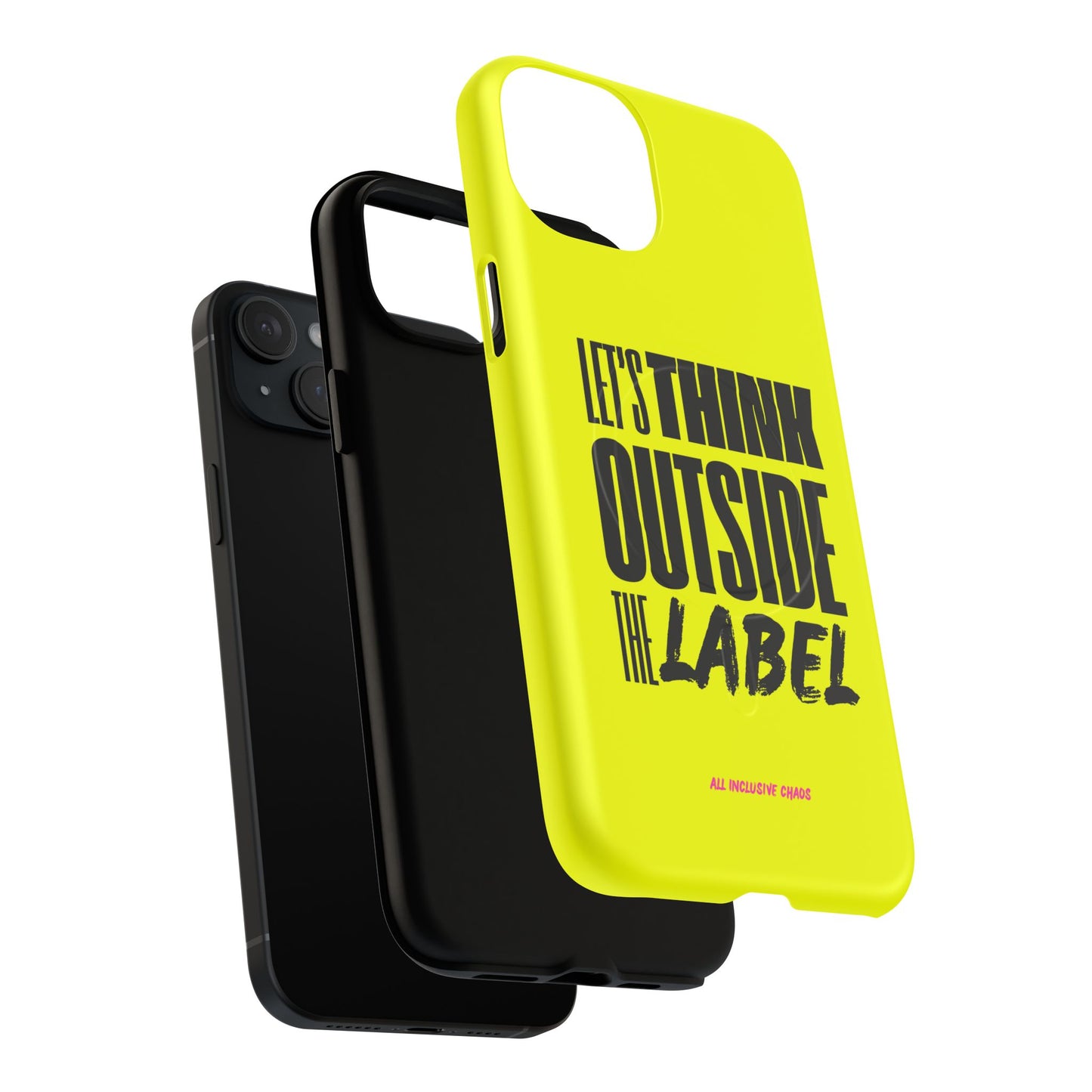 Let's Think Outside the Label | Magnetic Phone Case | Inclusion & Neurodiversity Design