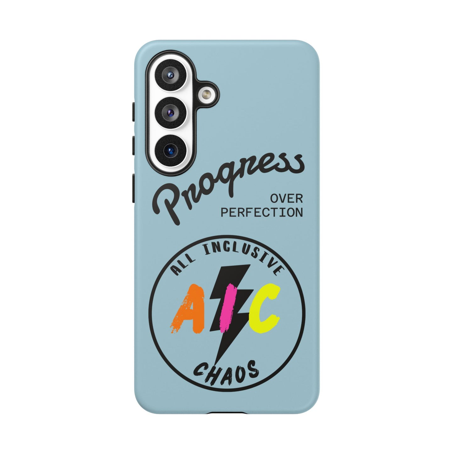 Progress Over Perfection | All-Inclusive Chaos ™ Tough Phone Case