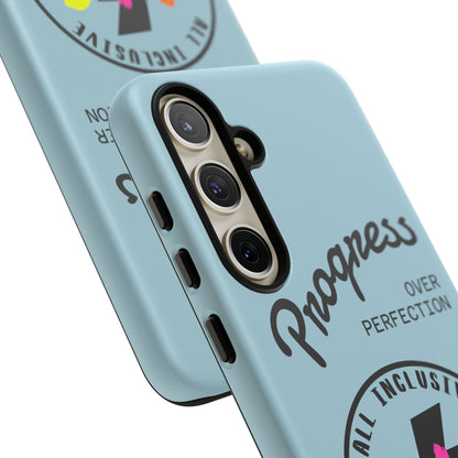 Progress Over Perfection | All-Inclusive Chaos ™ Tough Phone Case