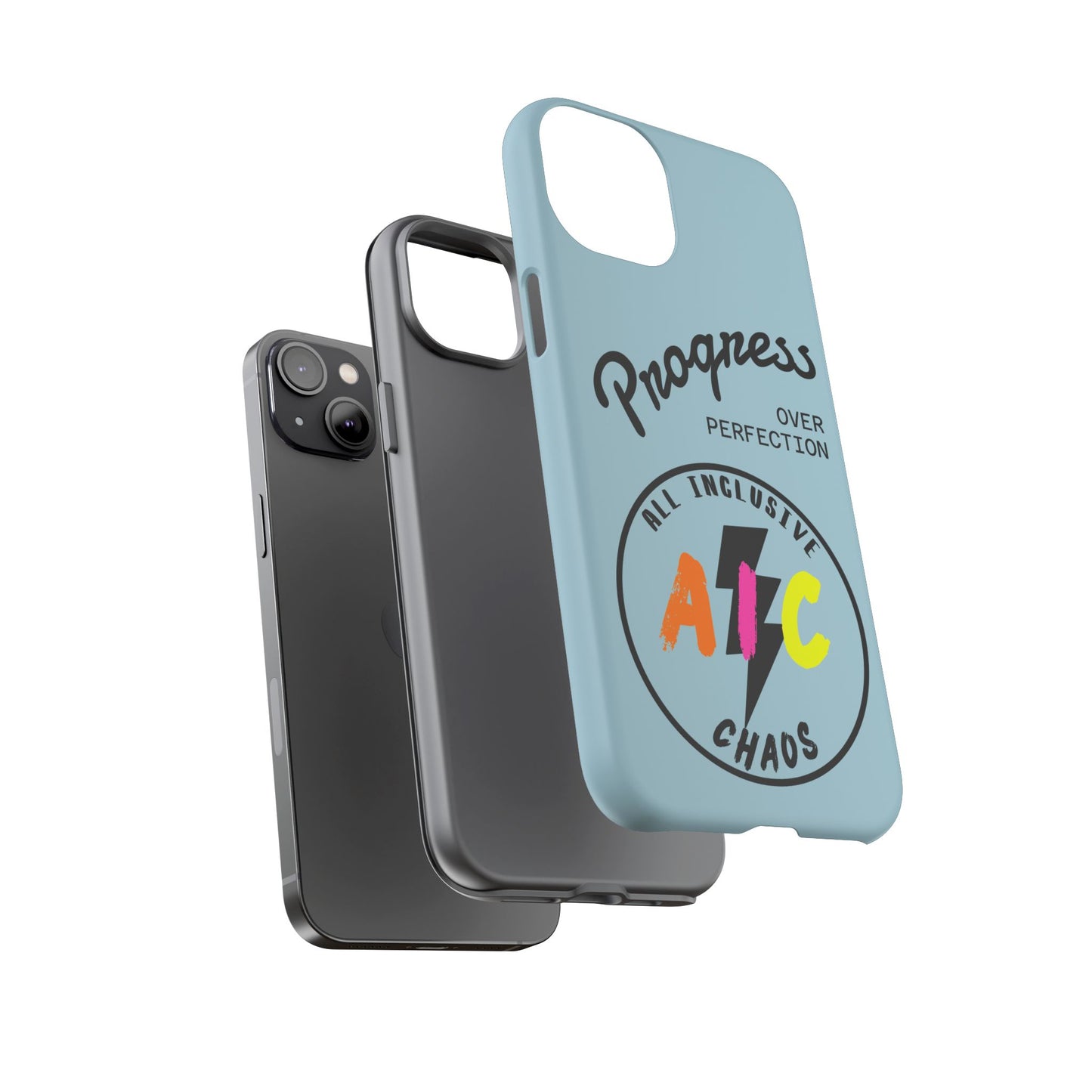 Progress Over Perfection | All-Inclusive Chaos ™ Tough Phone Case