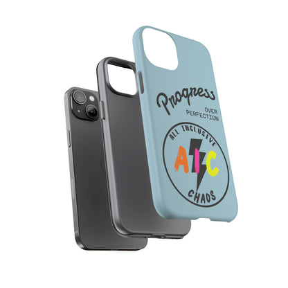 Progress Over Perfection | All-Inclusive Chaos ™ Tough Phone Case
