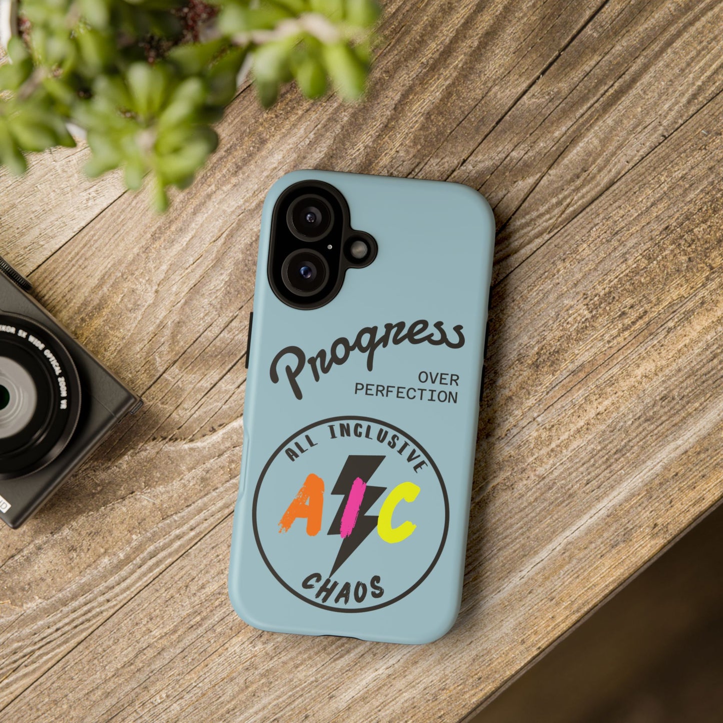Progress Over Perfection | All-Inclusive Chaos ™ Tough Phone Case