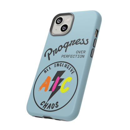 Progress Over Perfection | All-Inclusive Chaos ™ Tough Phone Case