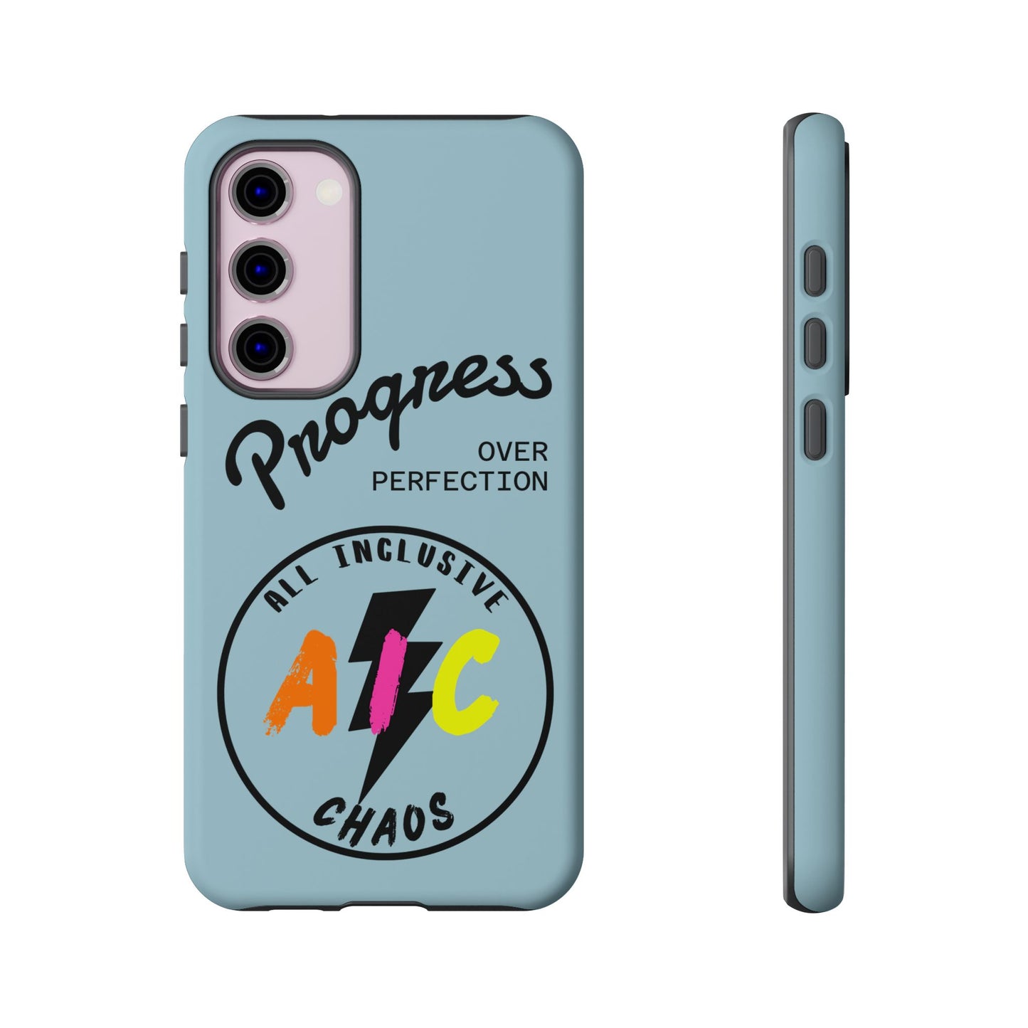 Progress Over Perfection | All-Inclusive Chaos ™ Tough Phone Case