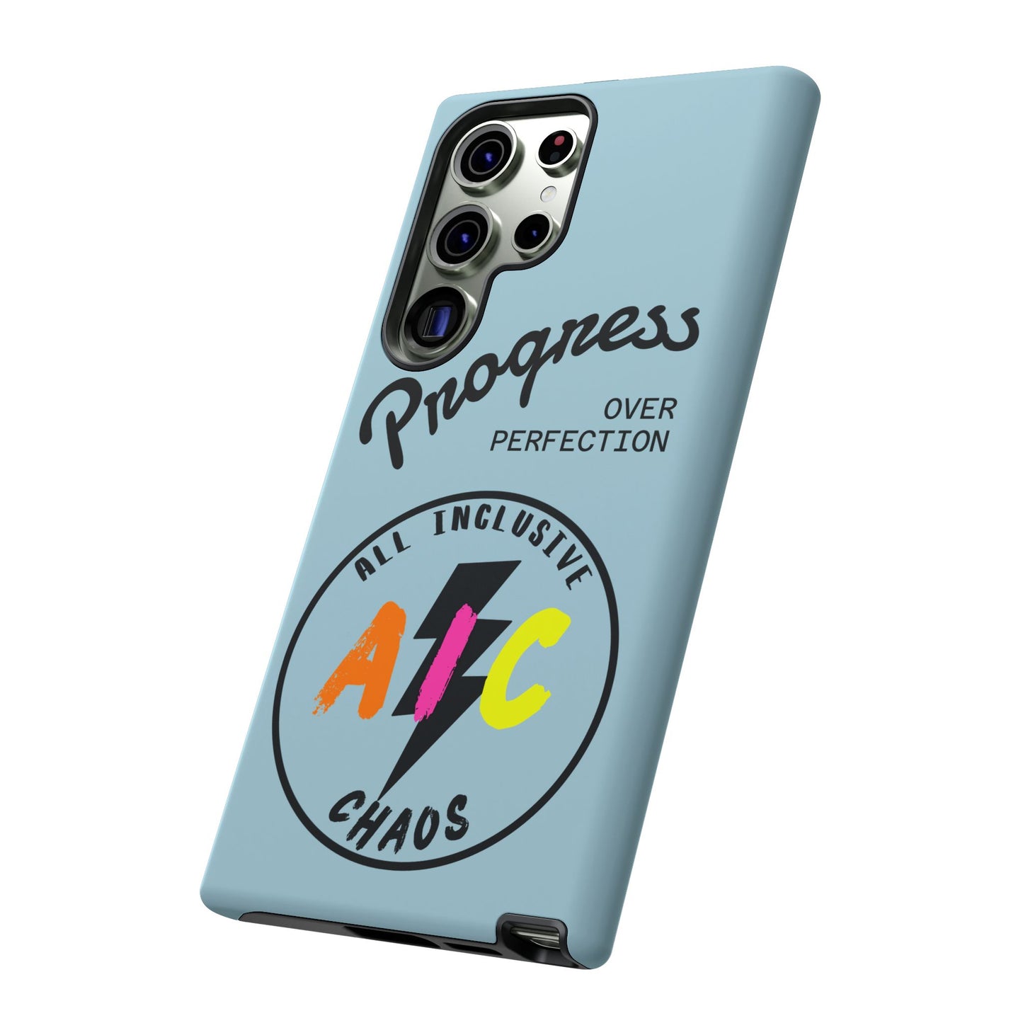 Progress Over Perfection | All-Inclusive Chaos ™ Tough Phone Case