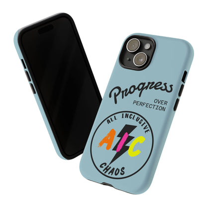 Progress Over Perfection | All-Inclusive Chaos ™ Tough Phone Case