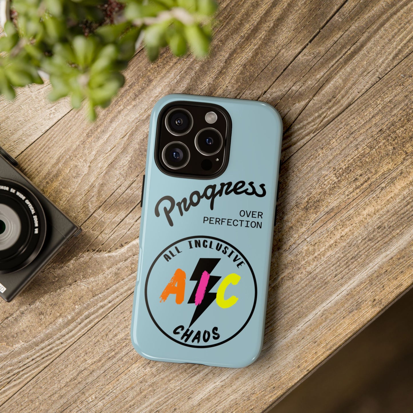 Progress Over Perfection | All-Inclusive Chaos ™ Tough Phone Case