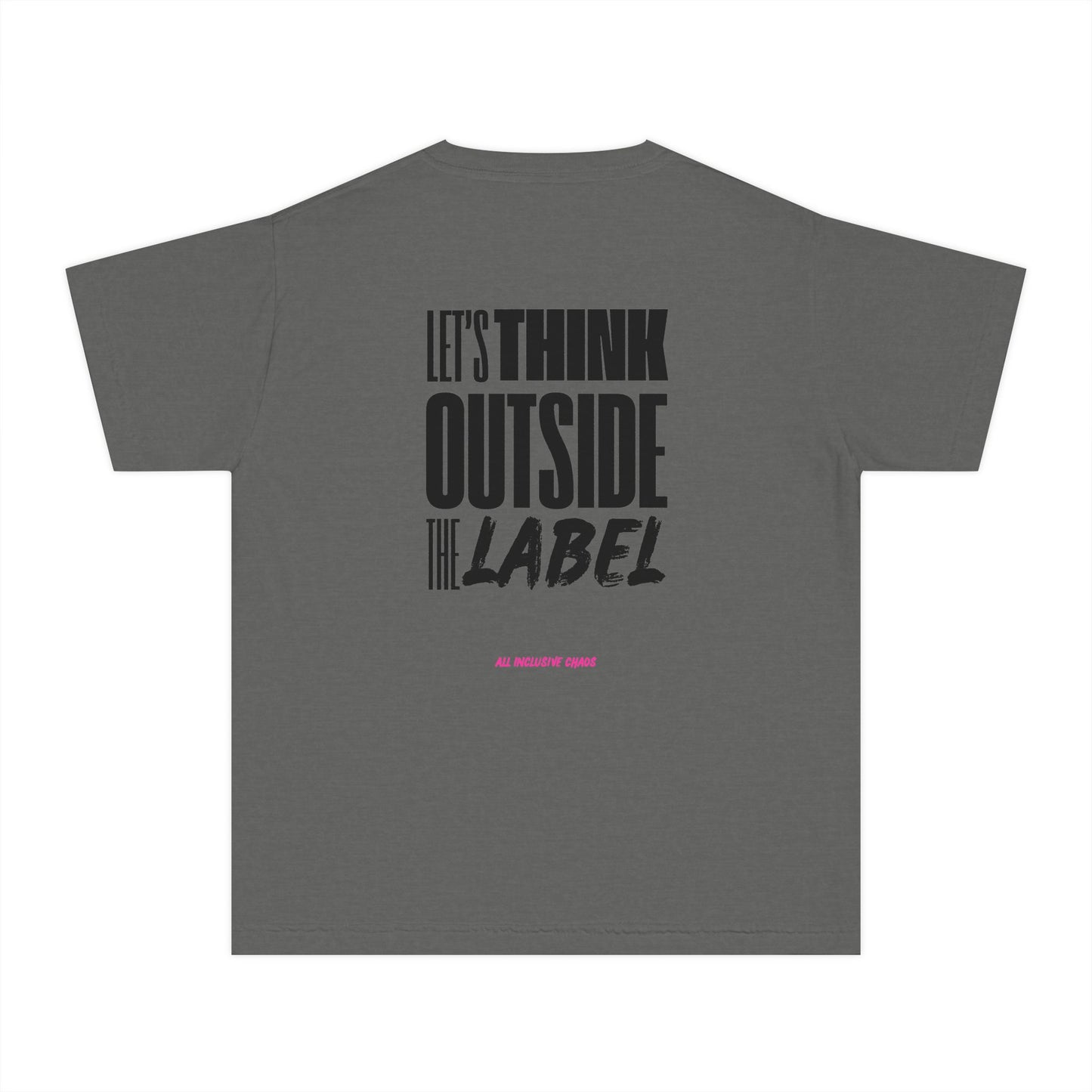 Let’s Think Outside the Label | All Inclusive Chaos™ Graphic Tee (Youth)