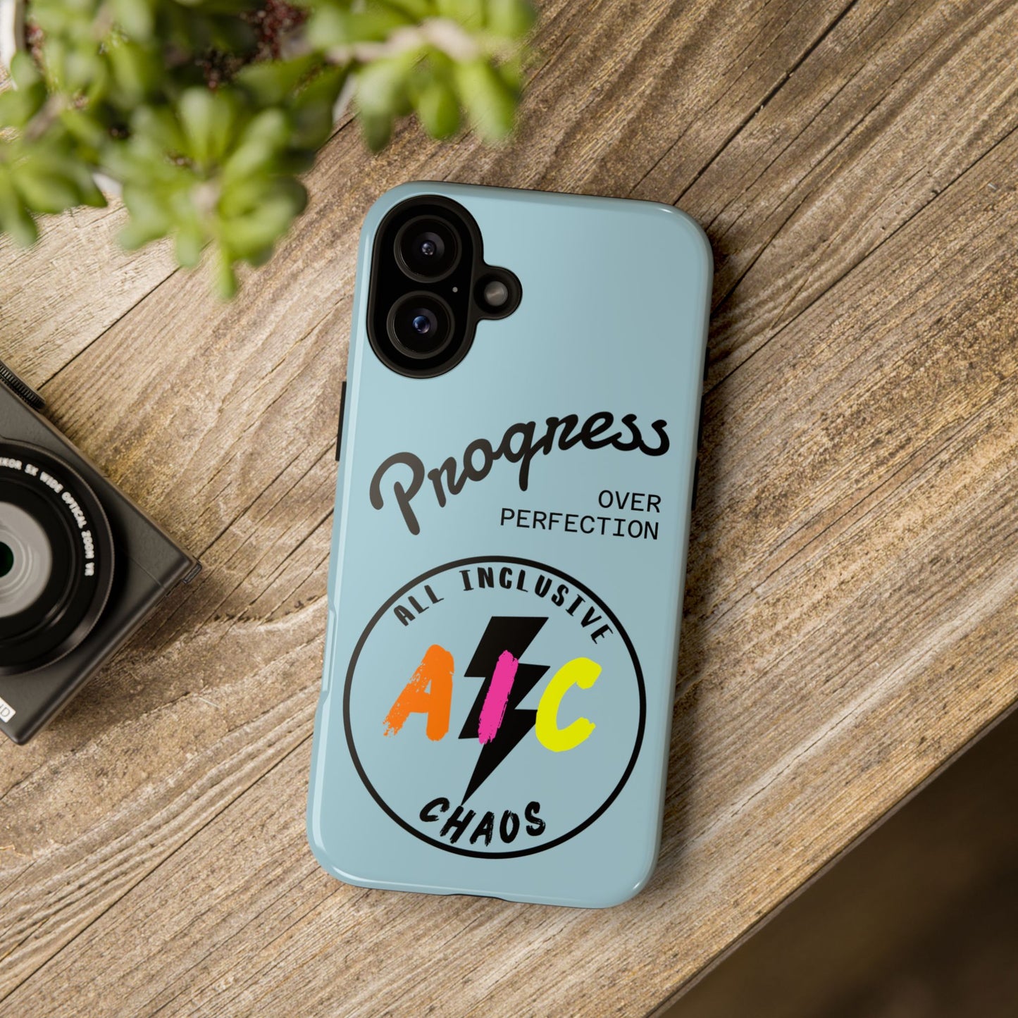 Progress Over Perfection | All-Inclusive Chaos ™ Tough Phone Case