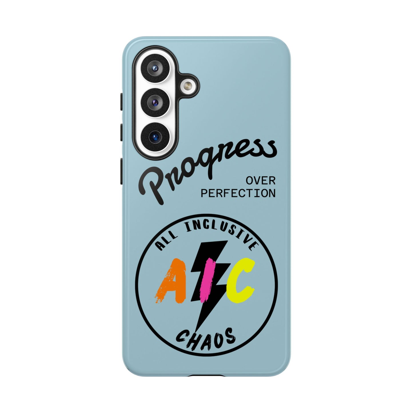 Progress Over Perfection | All-Inclusive Chaos ™ Tough Phone Case