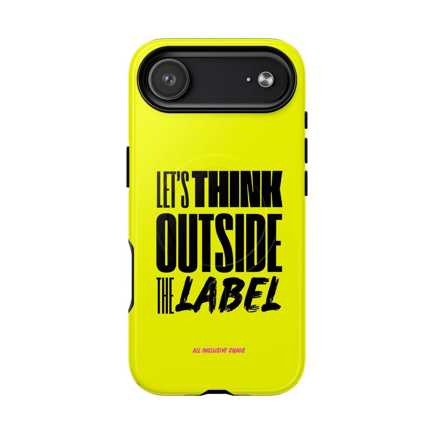 Let's Think Outside the Label | Magnetic Phone Case | Inclusion & Neurodiversity Design