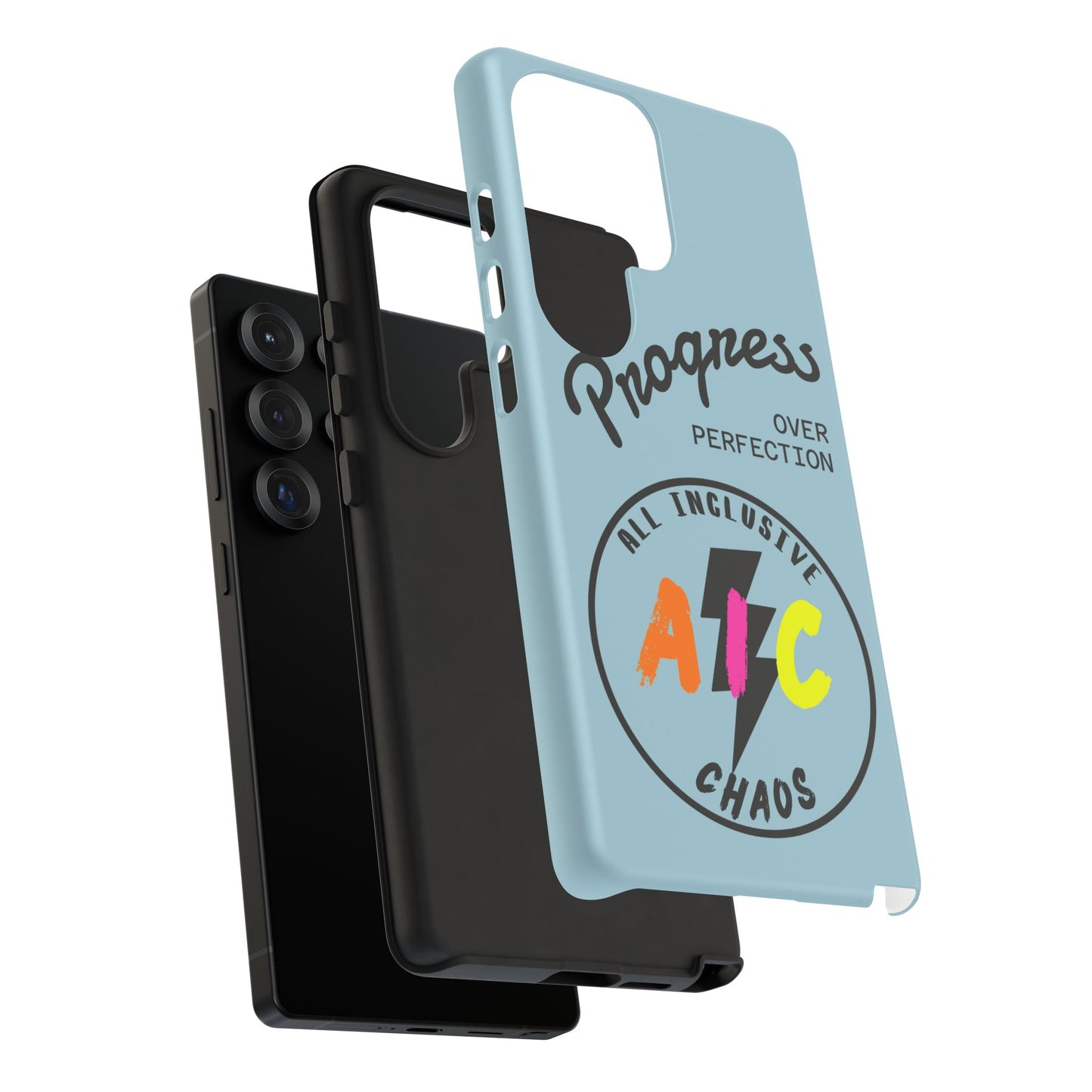 Progress Over Perfection | All-Inclusive Chaos ™ Tough Phone Case