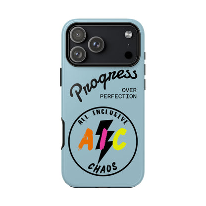 Progress Over Perfection | All-Inclusive Chaos ™ Tough Phone Case
